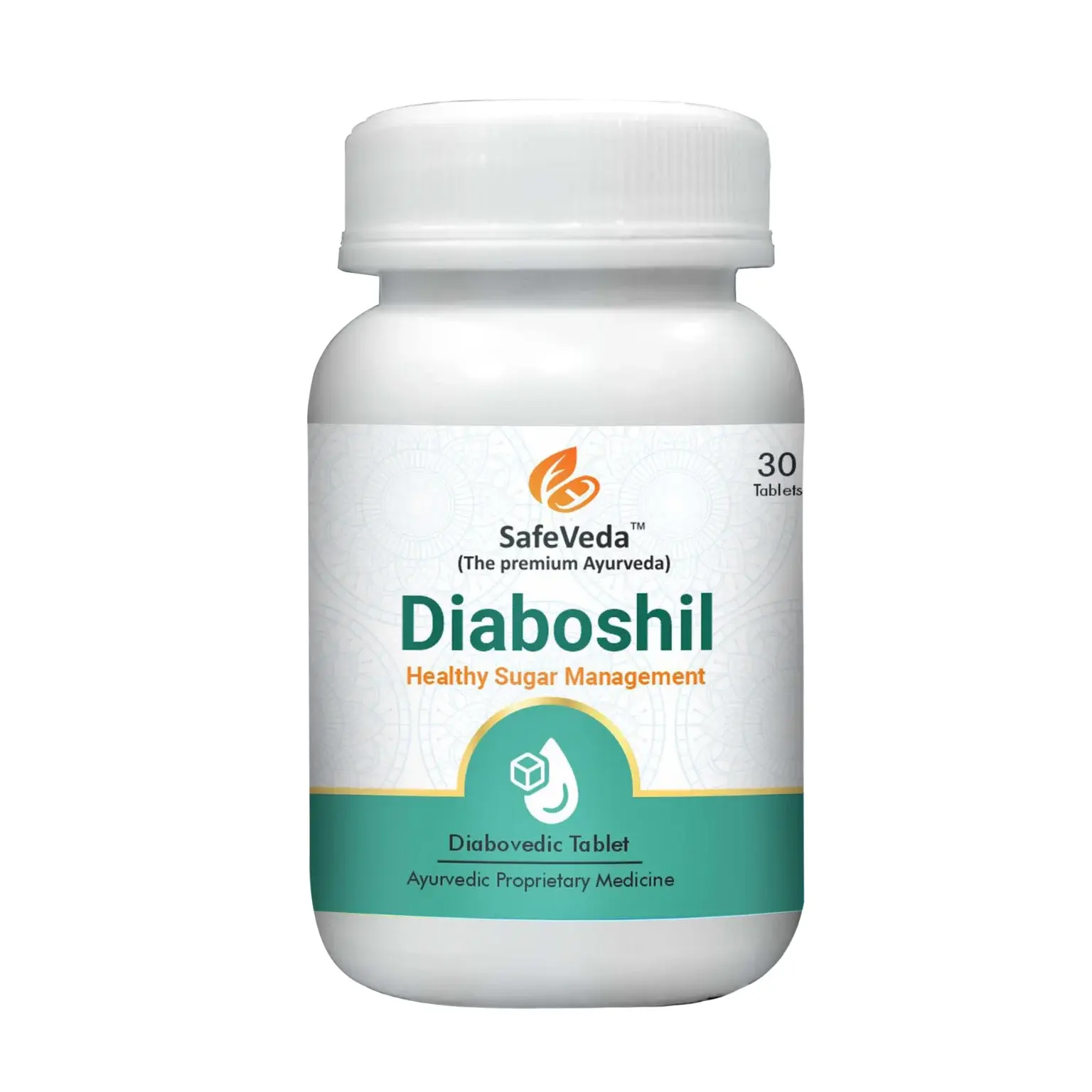 Diaboshil Ayurvedic Tablets | Healthy Sugar Management Support | Herbal Wellness Formula by SafeVeda